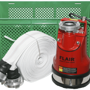 Flair FL-45 dykpumpe, sæt m/15m slange, i kasse