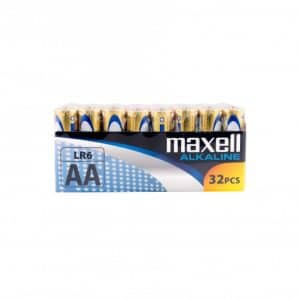 Maxell Long life Alkaline AA 32 stk (100028691)